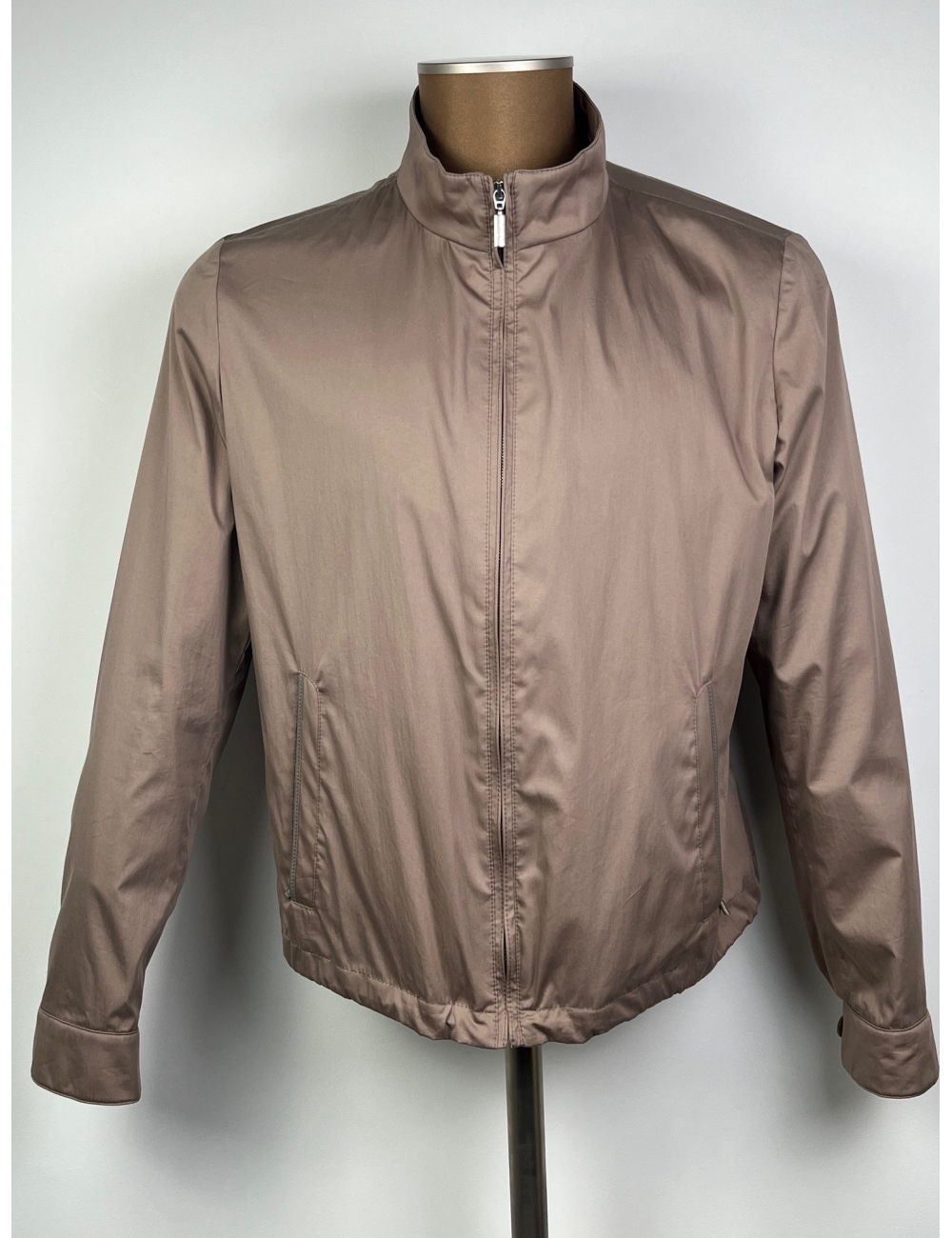 Blouson sport léger beige foncé