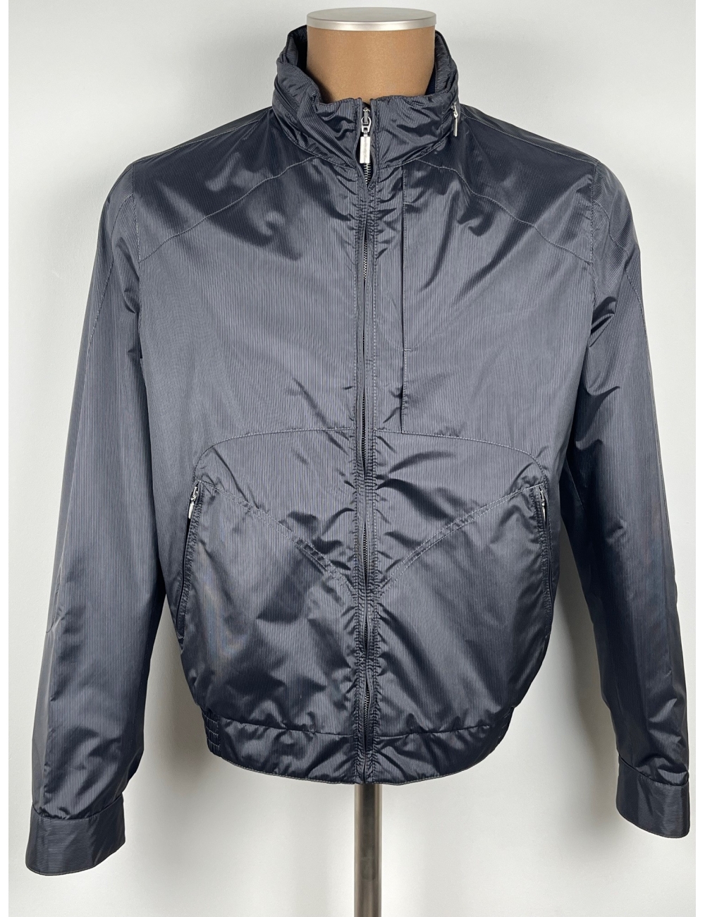 Blouson léger sport anthracite, déperlante