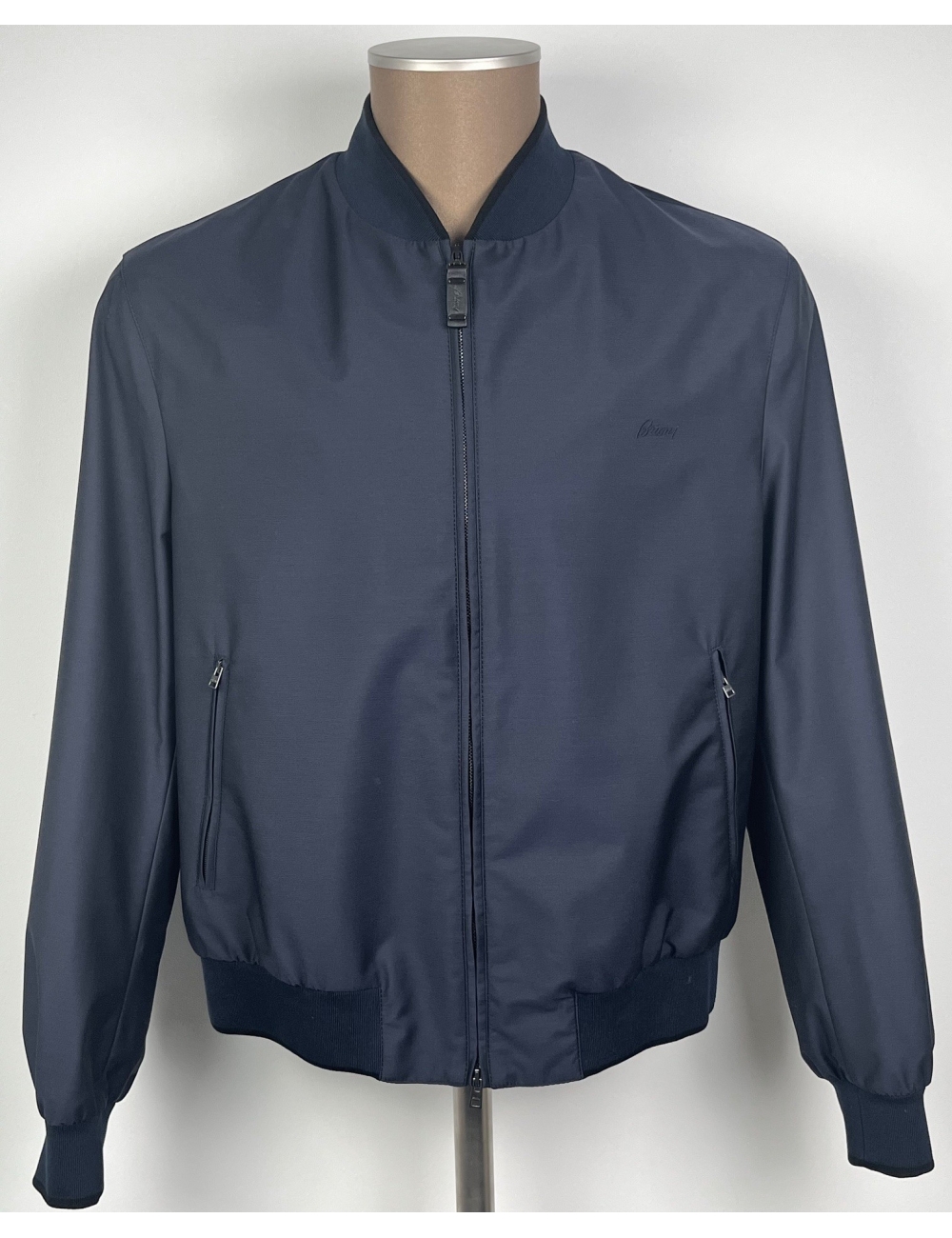 Blouson sport type bomber, marine