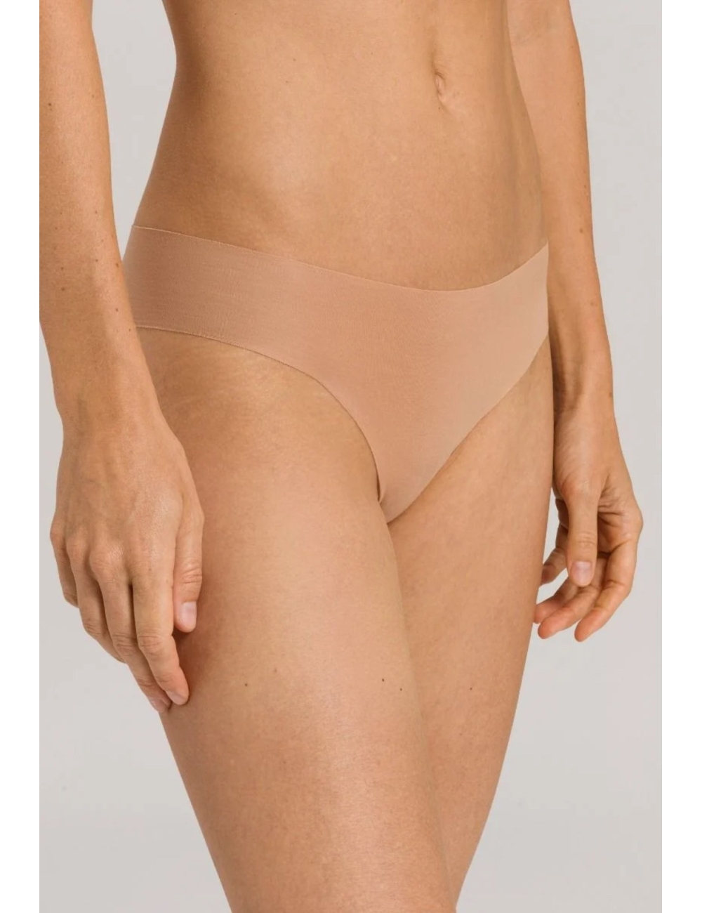 Invisible Cotton, slip brésilien, beige