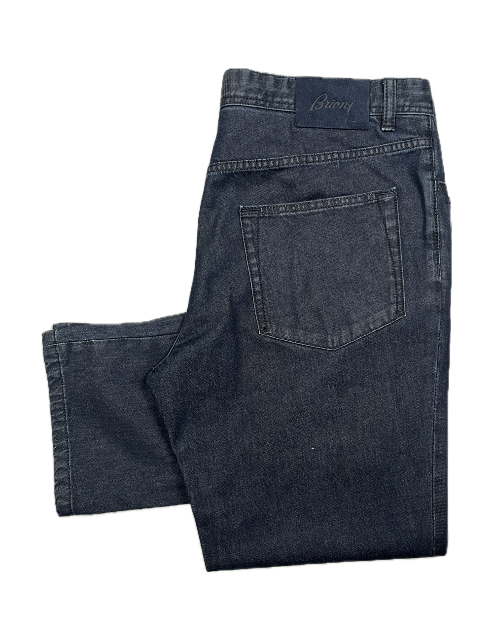 Jeans Brioni bleu foncé, coupe regular