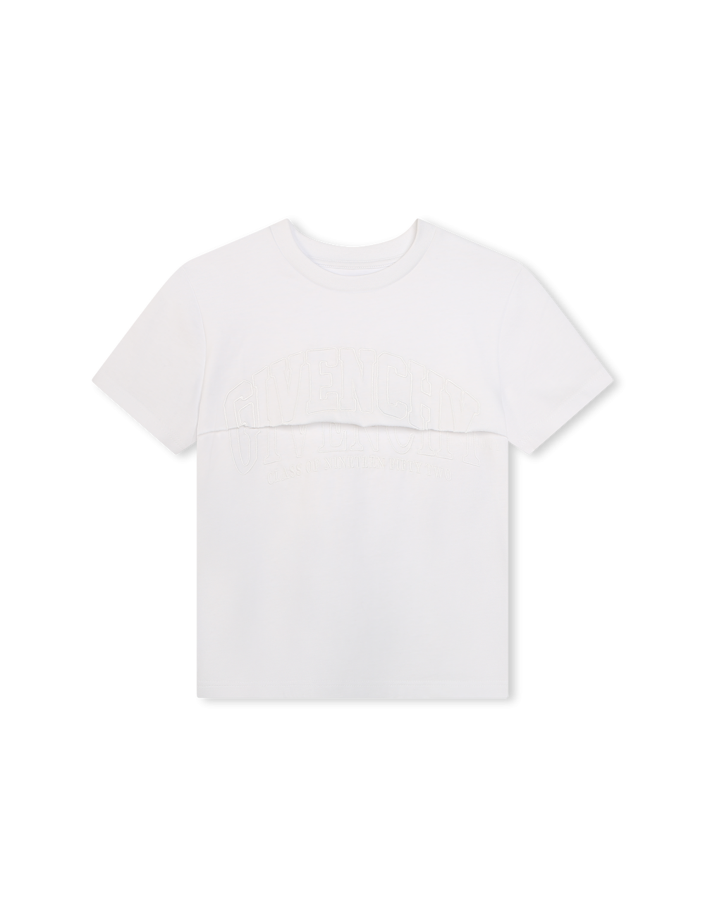 Tshirt blanc plusieurs empiècements