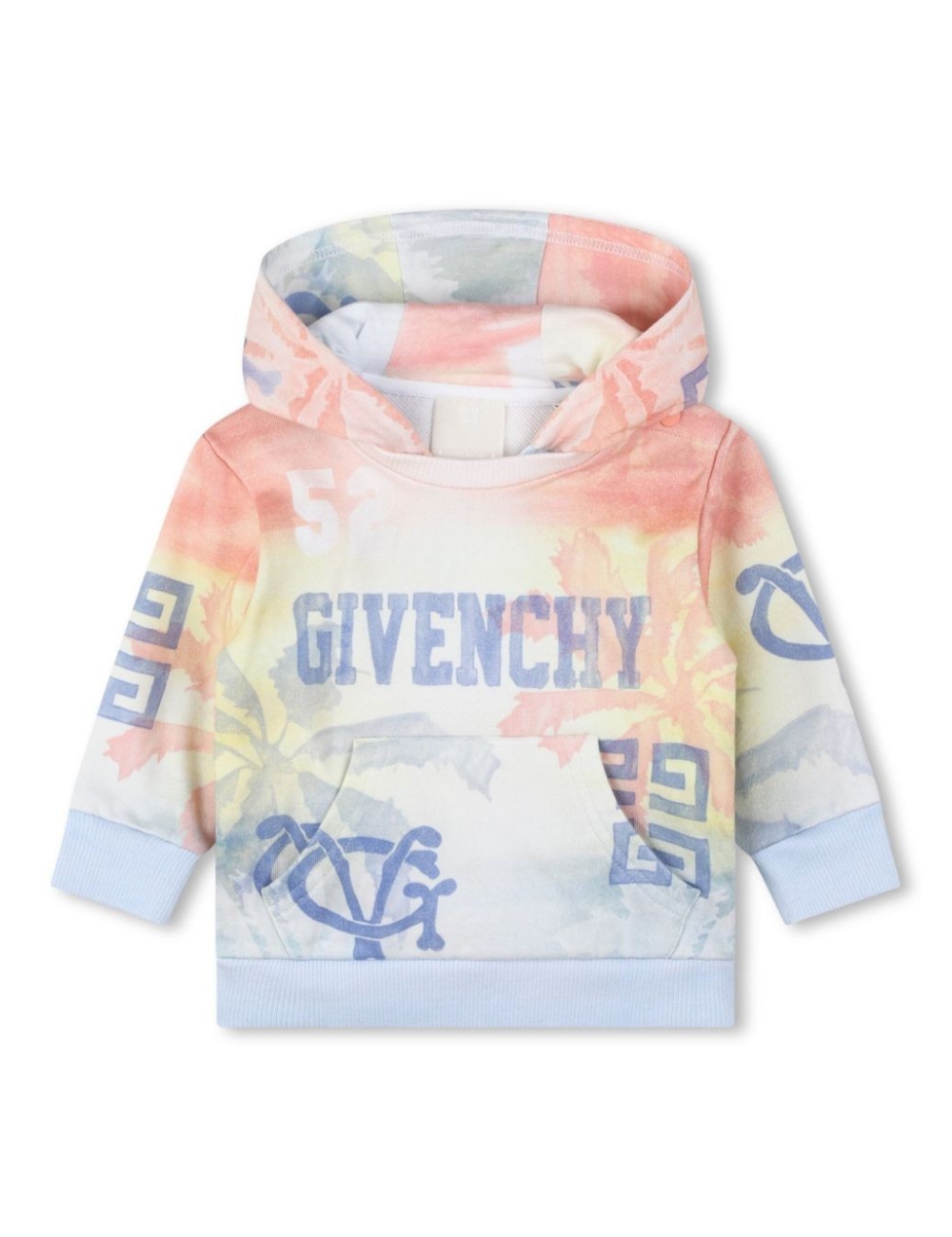 Pull à capuche hoodie multicolore