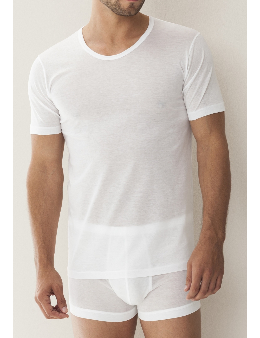 Zimmerli Tshirt 252 royal classic. Col rond