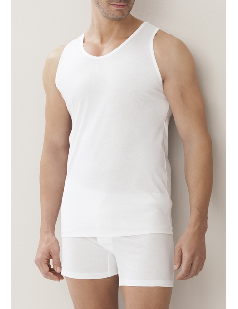 Zimmerli DÃ©bardeur 286 sea island. Col rond