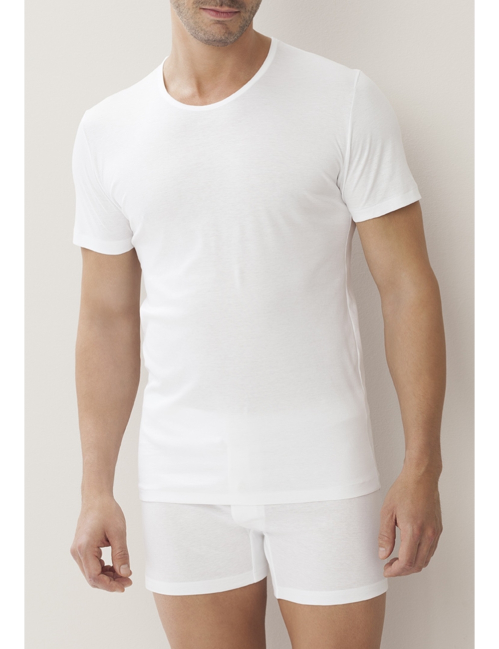 Zimmerli Tshirt 286 sea island. Col rond