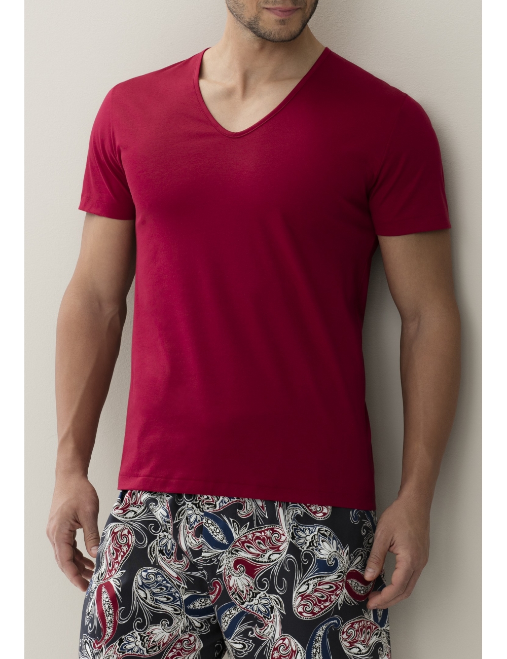 Zimmerli Tshirt 286 sea island. Col V