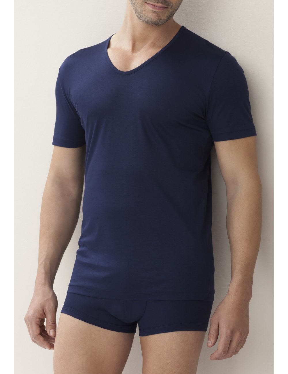 Zimmerli Tshirt 286 sea island. Col V