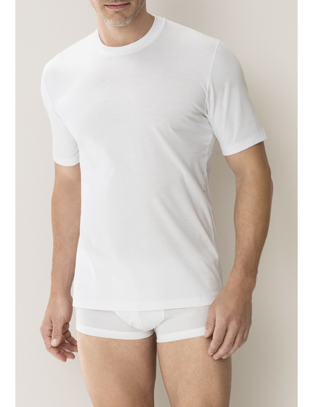 Zimmerli Tshirt 286 sea island. Col rond