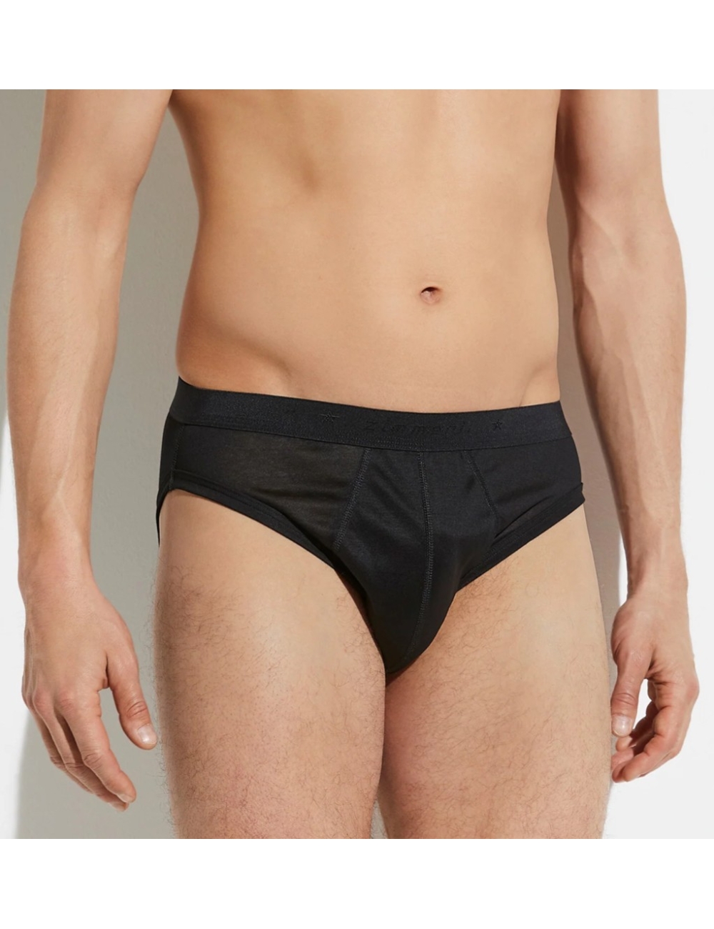 Slip 252 royal classic. Elastique apparent, Noir