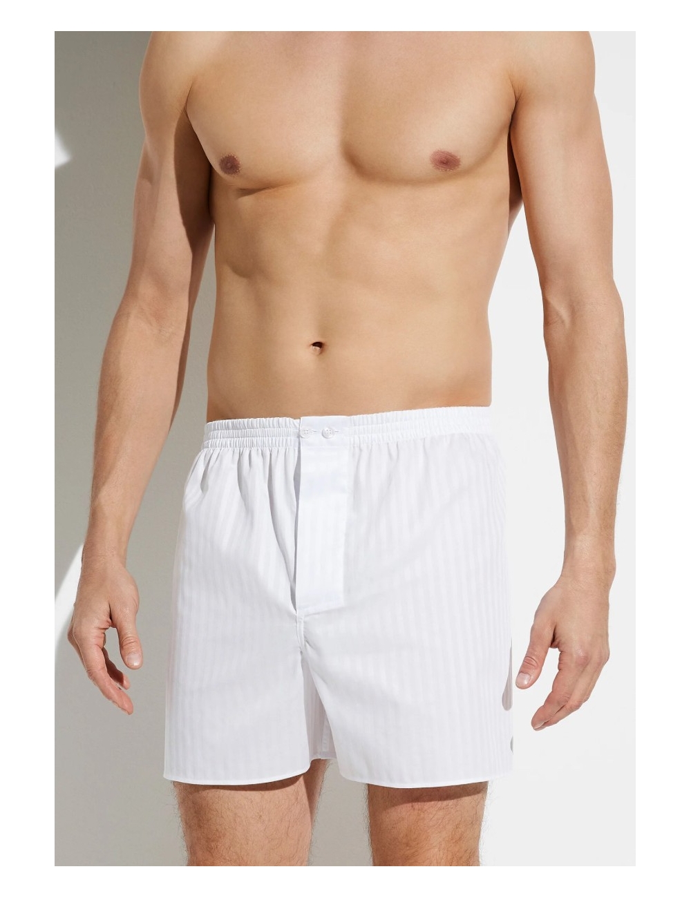 Caleçon 8002 woven nightwear. , White