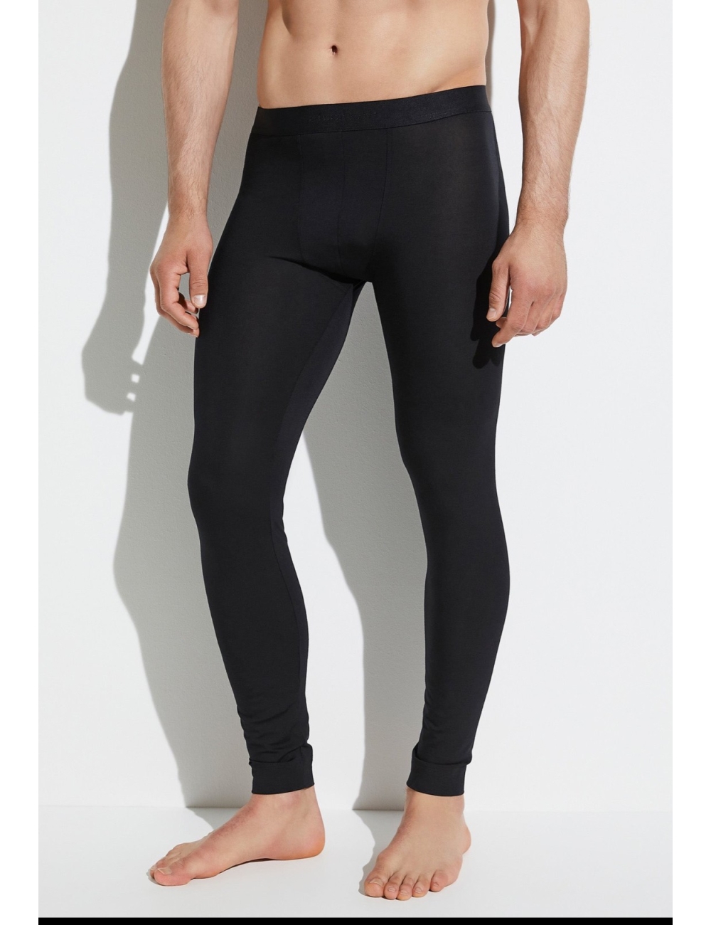 Legging 700 pureness. Élastique apparent, Noir