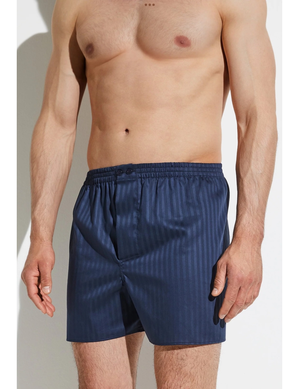 Caleçon 4020 woven nightwear, marine