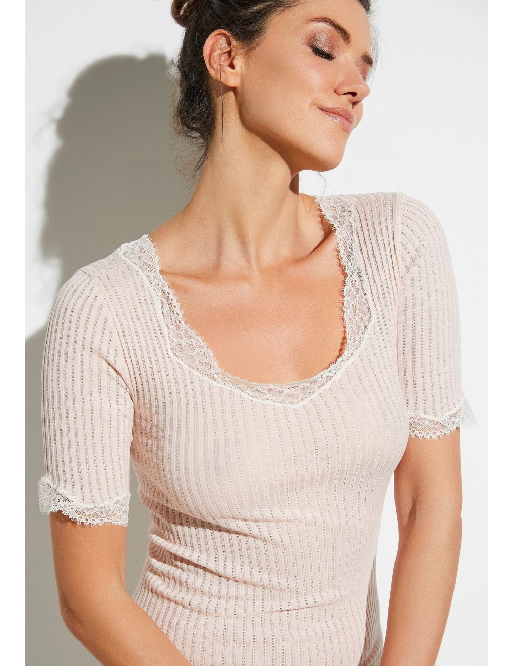 Maude Privé, T-Shirt à manches courtes, blush